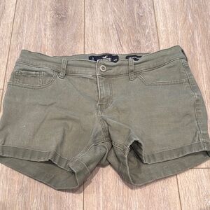 Hollister Olive Green 5 Women's Shorts